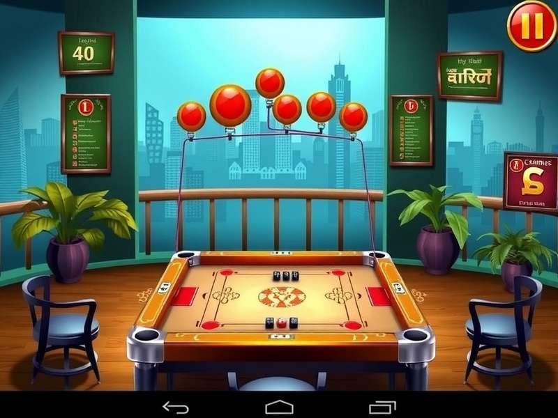 Carrom King Downloads by City in India (Mumbai, Delhi, Bangalore Top)
